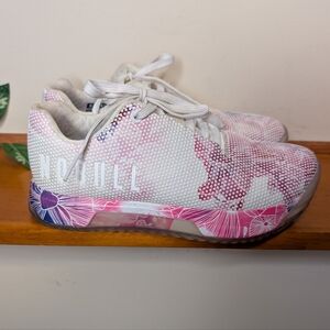 NOBULL Women’s Trainer – Sakura Floral Print – Size 7.5